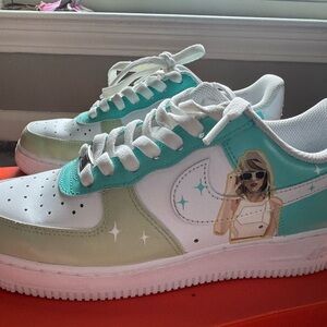 Custom Taylor Swift Air Force 1 Women’s 8